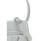 Diesel White Calf Leather Bos Taurus Shoulder Bag