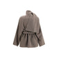 Rick Owens Brown Cashmere Coat