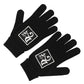 Dolce & Gabbana Black Virgin Wool Knit Hands Mitten Men Gloves