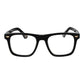Police Black Cellulose Acetate Glasses (Frames)