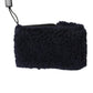 Dolce & Gabbana Black Wool Knitted Sweatbands Men Wristband