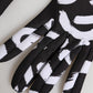 Dolce & Gabbana Black White DG Logo Elbow Length Mitten Gloves