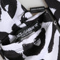 Dolce & Gabbana Black White DG Logo Elbow Length Mitten Gloves