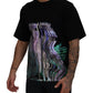 Dolce & Gabbana Cotton Black Printed Crewneck Tee T-shirt