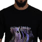 Dolce & Gabbana Cotton Black Printed Crewneck Tee T-shirt