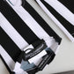 Dolce & Gabbana Black White Nylon Fingerless Wrist Length Gloves