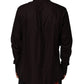Dolce & Gabbana Brown Cotton LongSleeve MARTINI Dress  Shirt