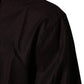 Dolce & Gabbana Brown Cotton LongSleeve MARTINI Dress  Shirt