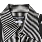 Dolce & Gabbana Black White Stripes Men MARTINI Dress Shirt