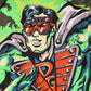 Dolce & Gabbana Green Superhero Print Button Down Shirt