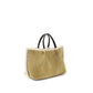 Valentino Garavani Beige Calf Leather Bos Taurus Shoulder Bag
