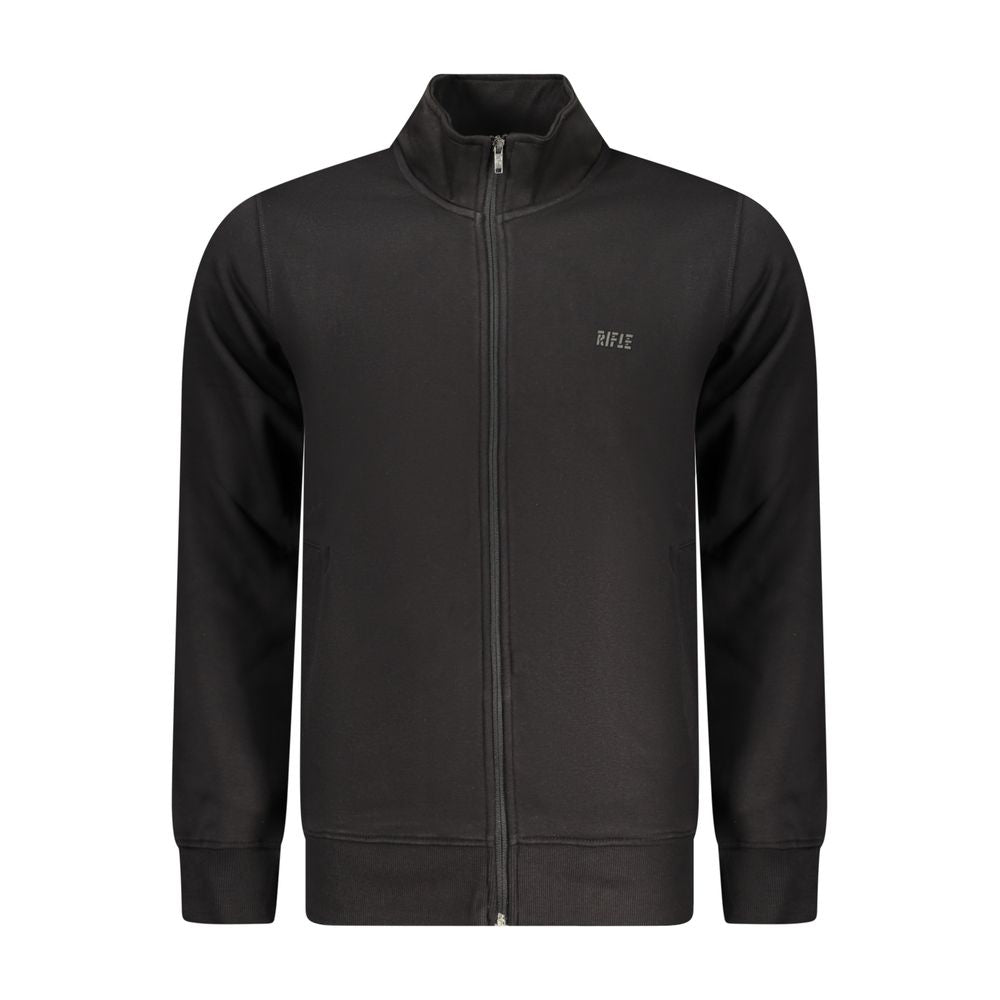 Rifle Black Cotton Men's Sweatshirt