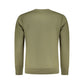 Rifle Green Cotton Men Sweater