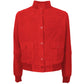 Emilio Romanelli Red Calfskin Jackets & Coat