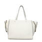 Jimmy Choo White Leather Shoulder Bag