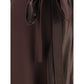 Ferragamo Brown Viscose Cocktail Dress