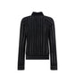 Balmain Black Elastane Sweatshirt