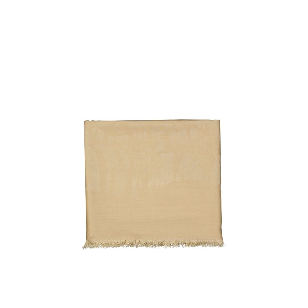Lanvin Beige Silk Scarf