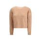 Max Mara Brown Polyamide Sweatshirt
