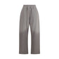 Marine Serre Gray Cotton Casual Pants