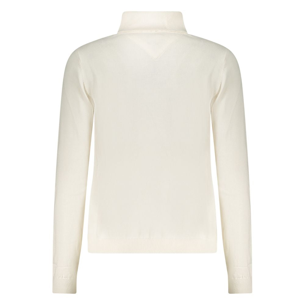 Tommy Hilfiger White Cotton Women Sweater