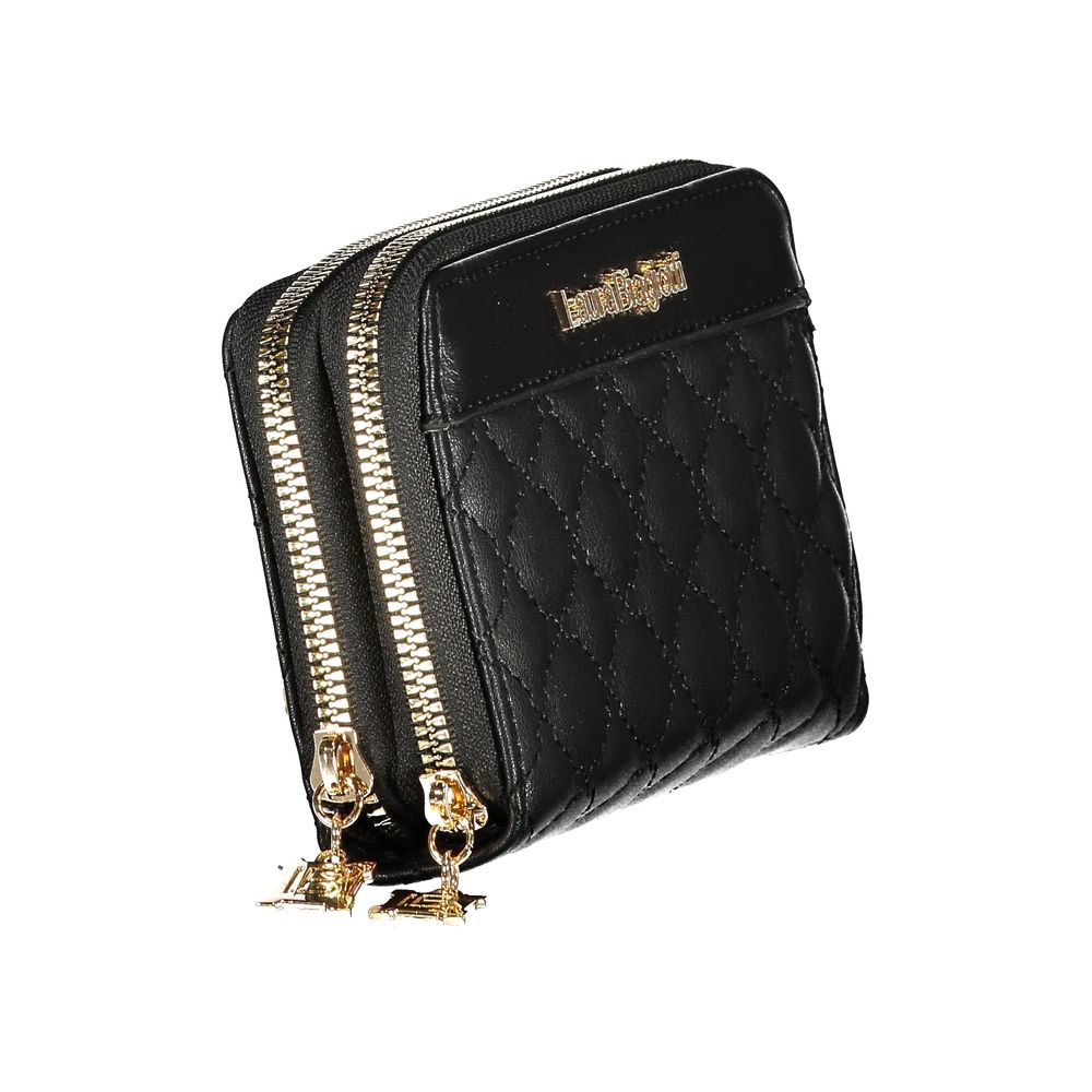 Laura Biagiotti Black Polyethylene Women Wallet