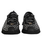 Dolce & Gabbana Shoes Black Embellished Low Top NS1 Sneakers Shoes