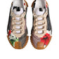 Dolce & Gabbana Multicolor Logo Low Top NS1 Sneakers Shoes