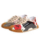 Dolce & Gabbana Multicolor Logo Low Top NS1 Sneakers Shoes