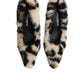 Dolce & Gabbana Brown Fur Leopard High Heels Pumps Shoes