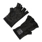 Dolce & Gabbana Black Nylon Wrist Length Fingerless Mitten Gloves