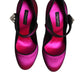 Dolce & Gabbana Pink Embellished High Heels Pumps Shoes