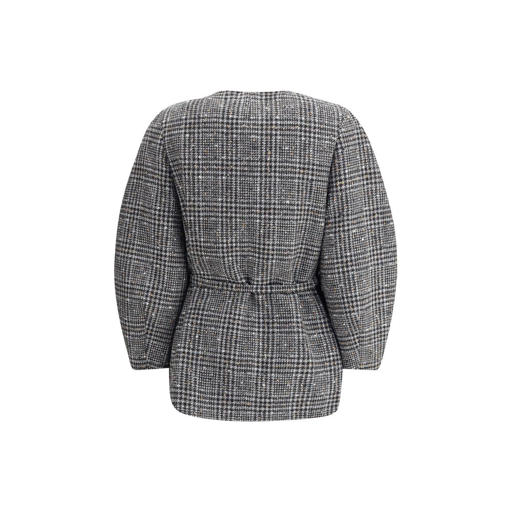 Fendi Gray Fleece Wool Clothing