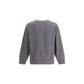 Maison Kitsuné Gray Cotton Sweatshirt