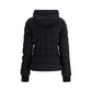 Moose Knuckles Black Nylon Coat