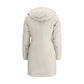 Moose Knuckles White Cotton Parka