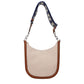 Valentino Garavani Beige Fabric Crossbody Bag