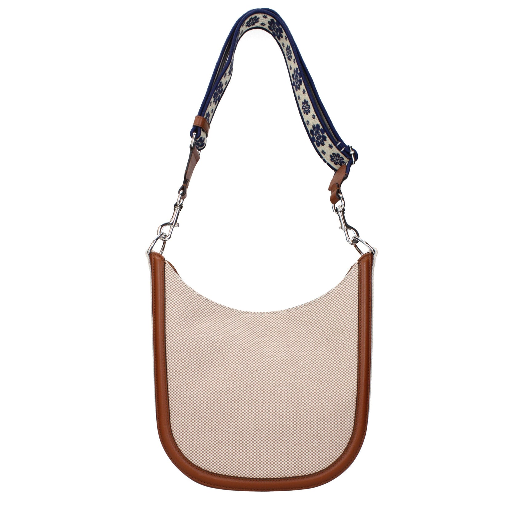 Valentino Garavani Beige Fabric Crossbody Bag