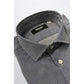 Baldinini Trend Blue Cotton Men Shirt