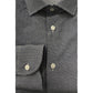 Baldinini Trend Blue Cotton Men Shirt