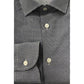 Baldinini Trend Blue Cotton Men Shirt