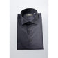 Baldinini Trend Black Cotton Men's Shirt