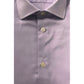 Baldinini Trend Purple Cotton Men Shirt