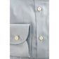 Baldinini Trend Light Blue Cotton Men Shirt