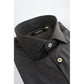 Baldinini Trend Gray Cotton Men Shirt