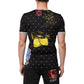 Dolce & Gabbana Black Polka Dot Lemons Horse Henley T-Shirt