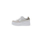 Guess White Polyethylene Platform Pumps
