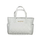 Mario Valentino Gray Polyethylene Handbag