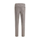 PT Torino Brown Fleece Wool Casual Pants