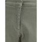 Cruna Green Cotton Casual Pants